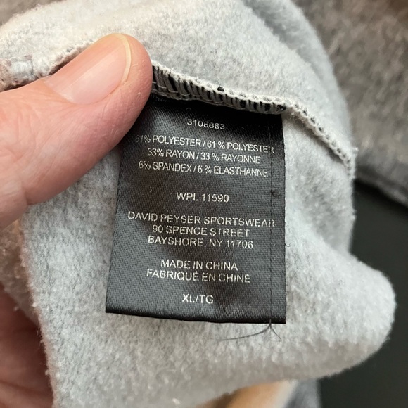 2/$25 32 Degree HEAT Gray Sweatshirt - Women's Size XL - Picture 6 of 7